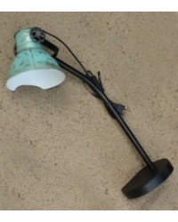 Bureaulamp Antic Green metaal